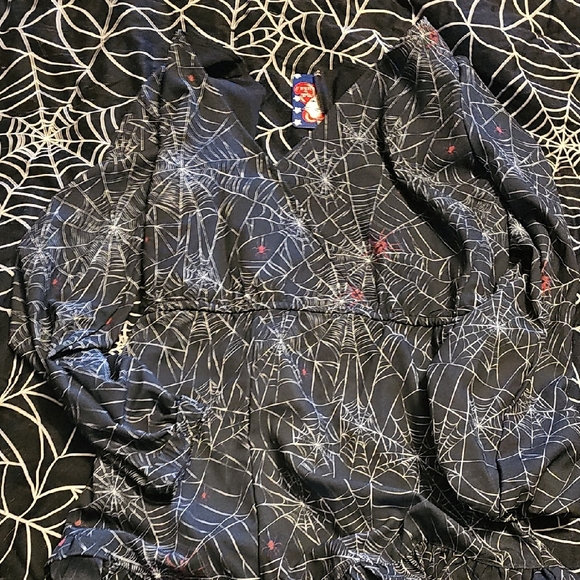 Pinup Couture Pants - Pinup Girl Spiderweb Romper, XL, BNWT